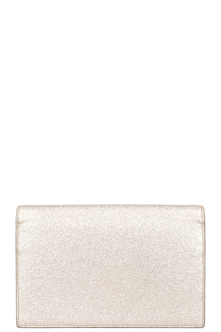 SAINT LAURENT Kate Tassel Bag Metallic Gold