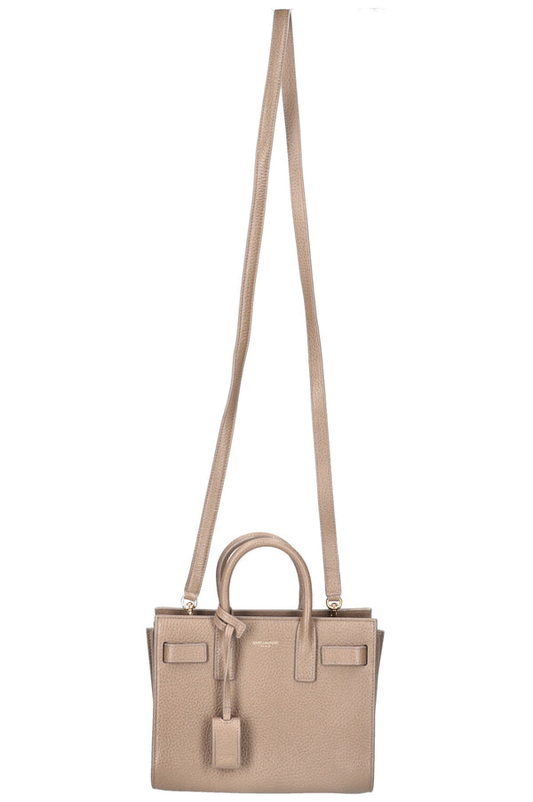 SAINT LAURENT Sac de Jour Nano Etoupe