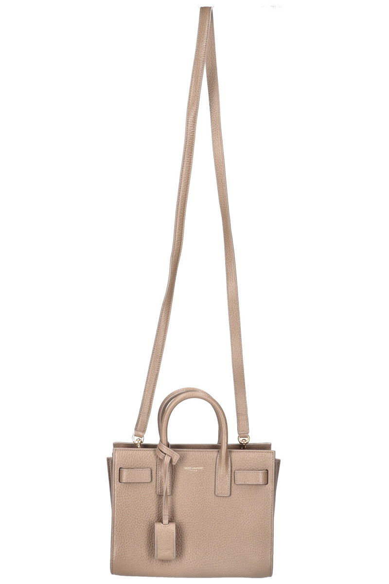 SAINT LAURENT Sac de Jour Nano Etoupe