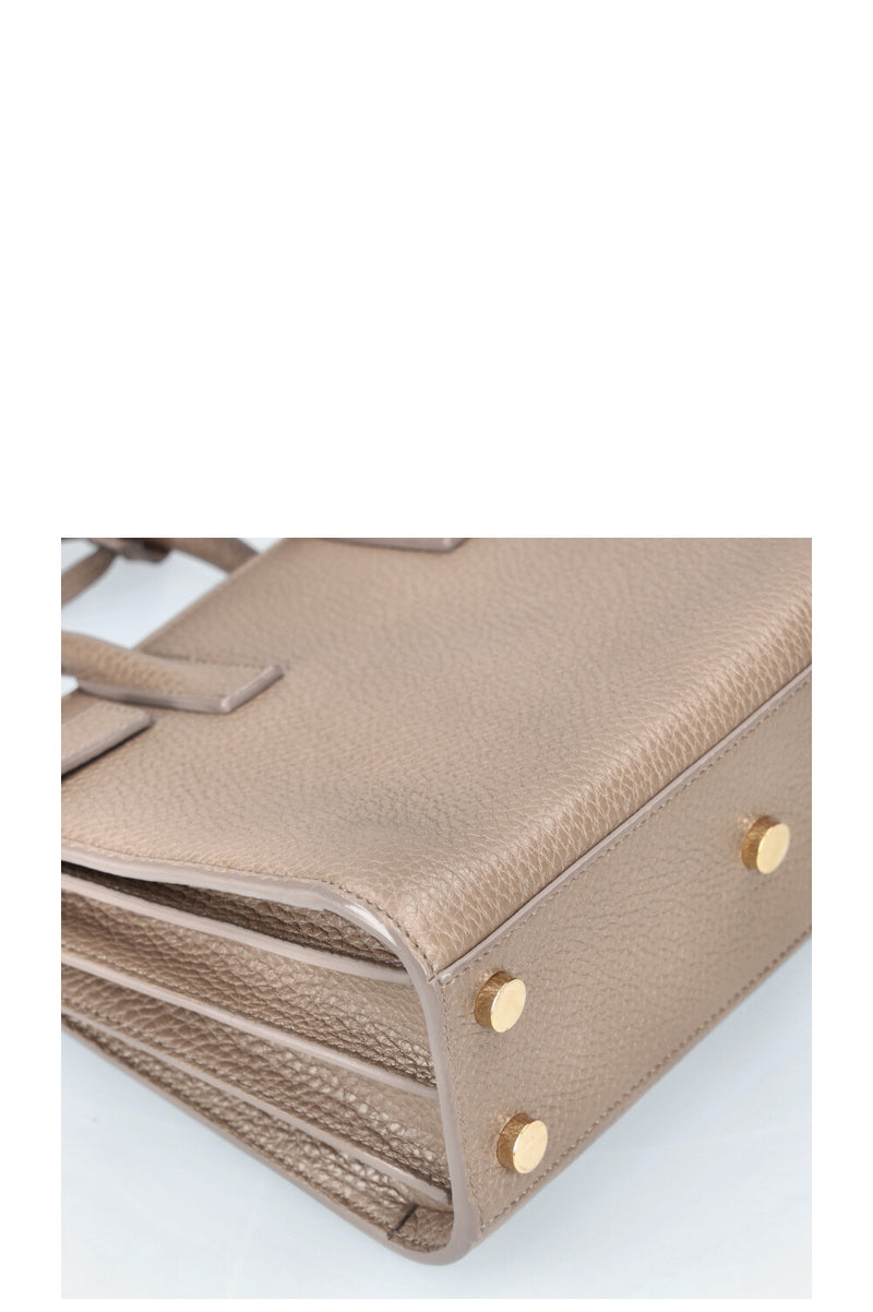 SAINT LAURENT Sac de Jour Nano Taupe
