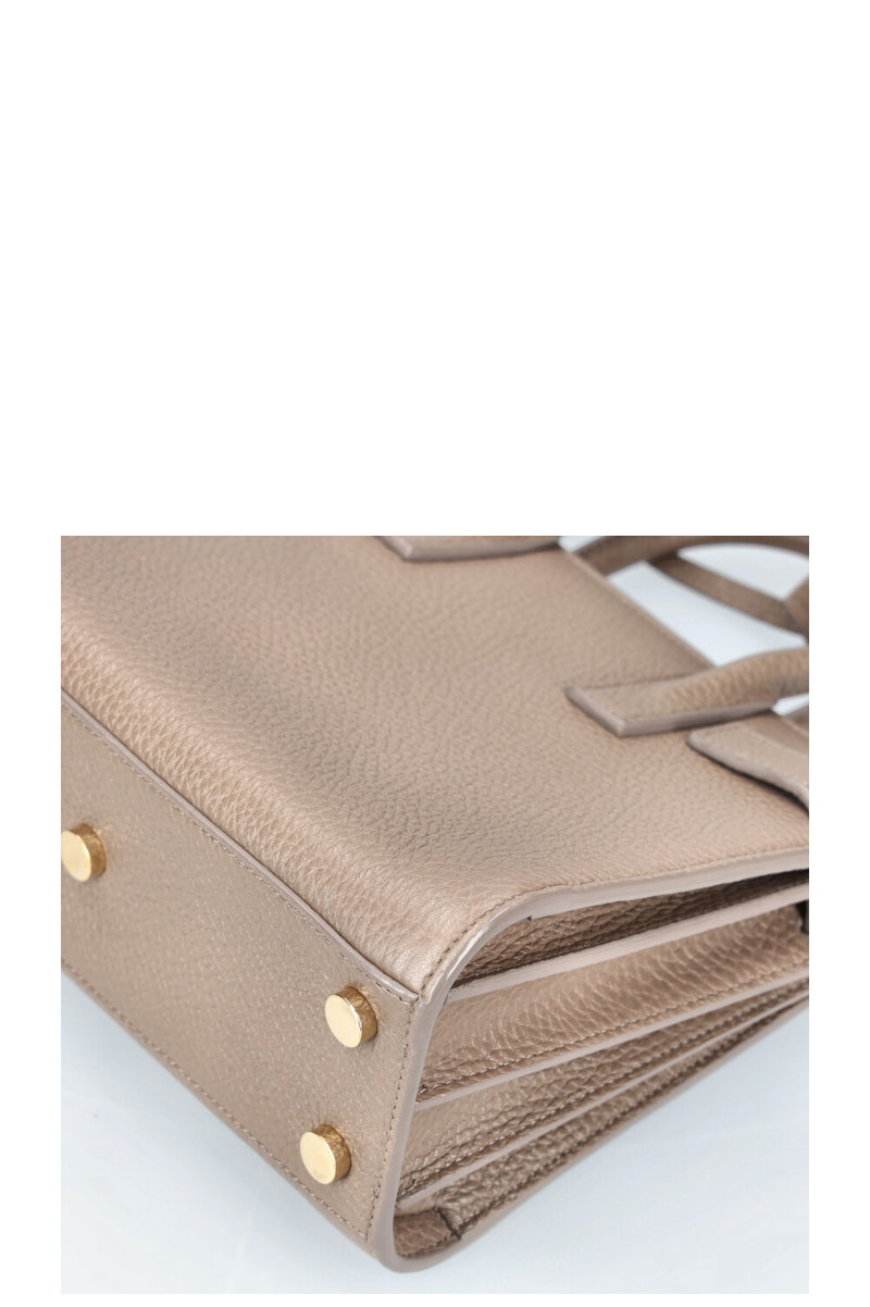 SAINT LAURENT Sac de Jour Nano Taupe