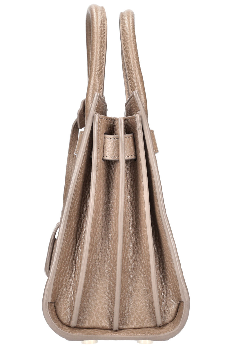 SAINT LAURENT Sac de Jour Nano Taupe