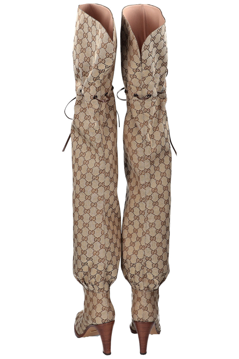 GUCCI GG Monogram Overknee Boots