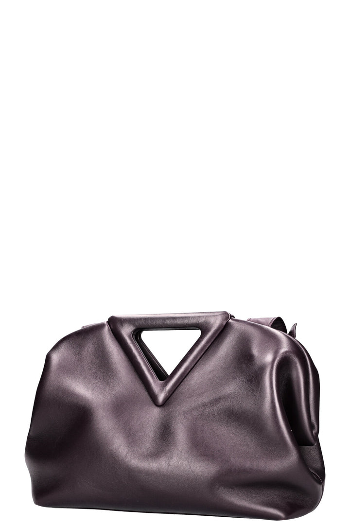 BOTTEGA VENETA Point Shoulder Bag Burgundy