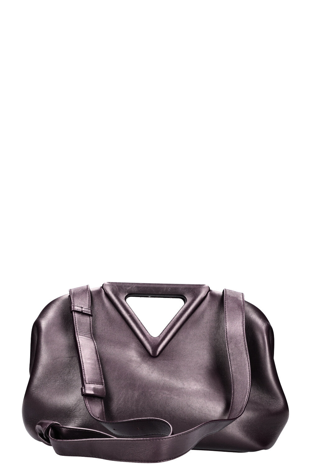 BOTTEGA VENETA Point Shoulder Bag Burgundy