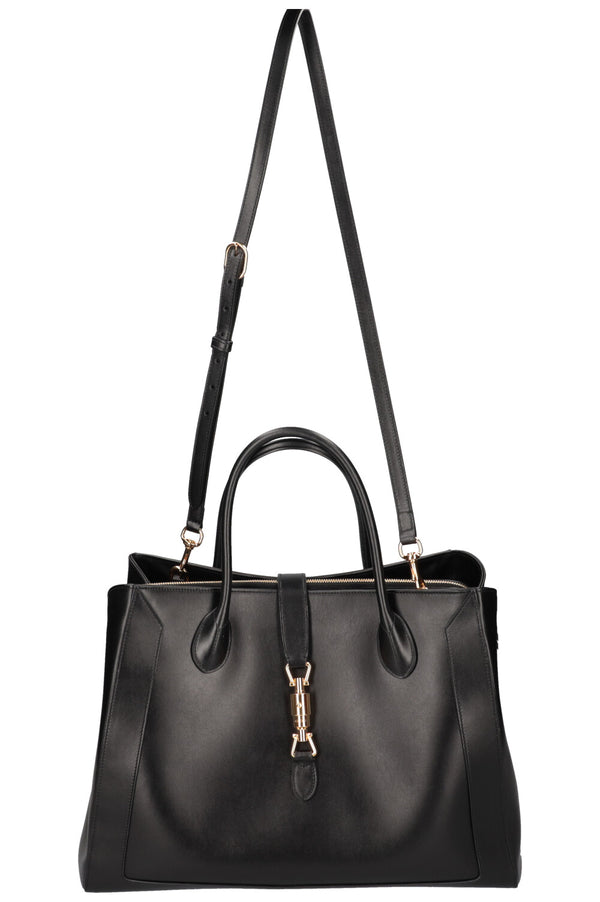 GUCCI Jackie 1961 Medium Tote Bag Black