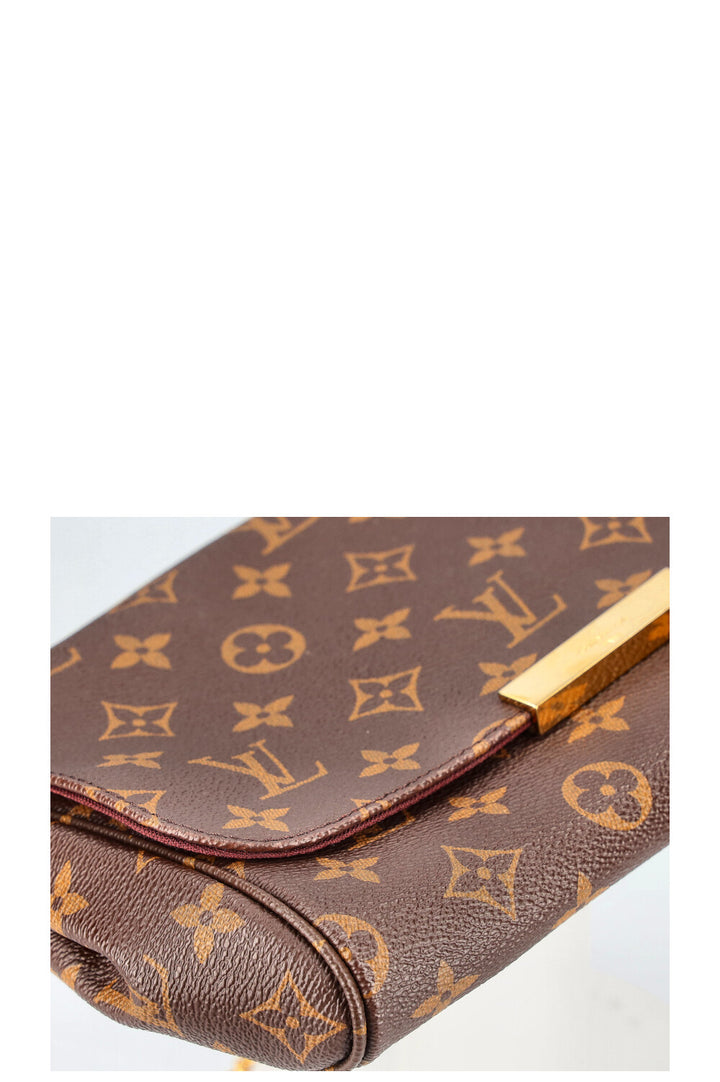 LOUIS VUITTON Favorite Handbag Monogram Canvas