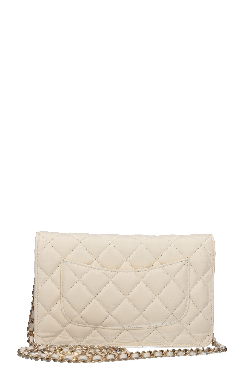 CHANEL 2.55 Wallet on Chain Bag  Ivory