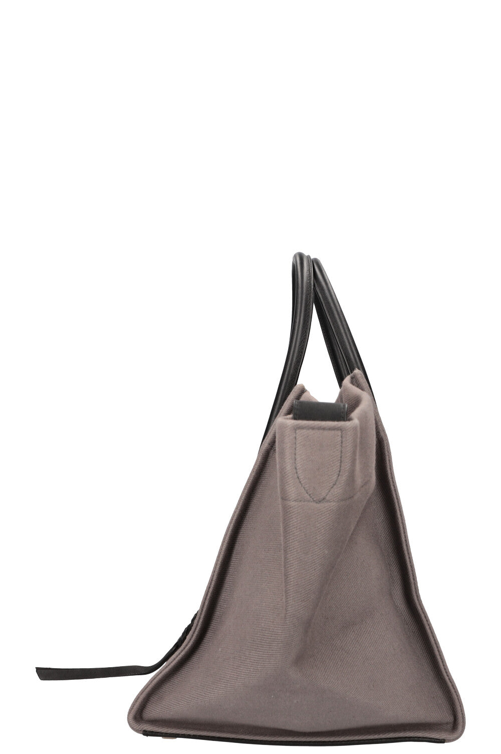 CÈLINE Luggage Phantom Bag Grey Canvas