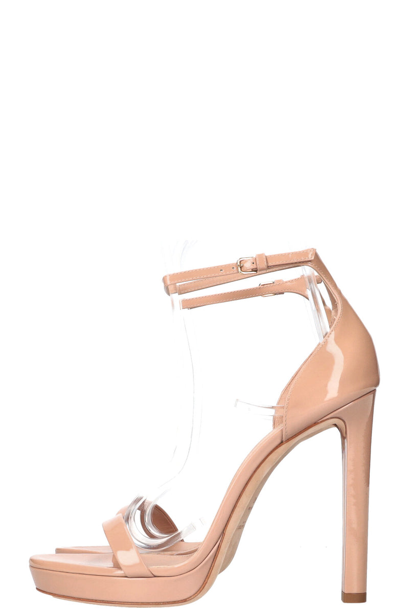 SAINT LAURENT Hall 105 Heels Patent Nude