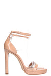 SAINT LAURENT Hall 105 Heels Patent Nude