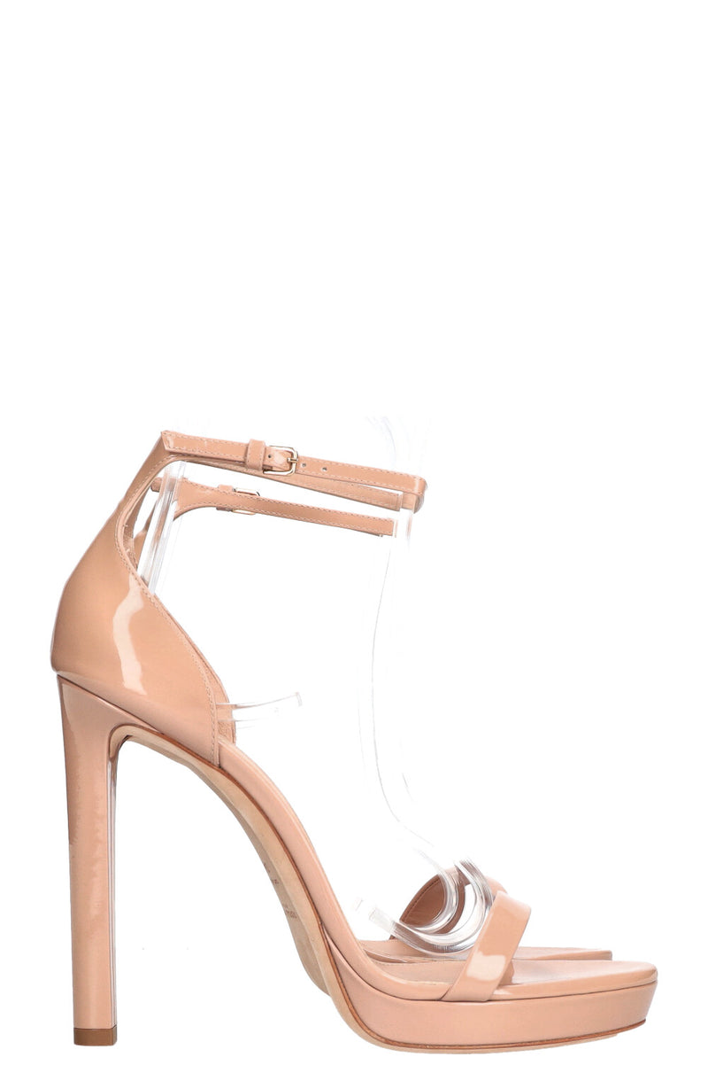 SAINT LAURENT Hall 105 Heels Patent Nude