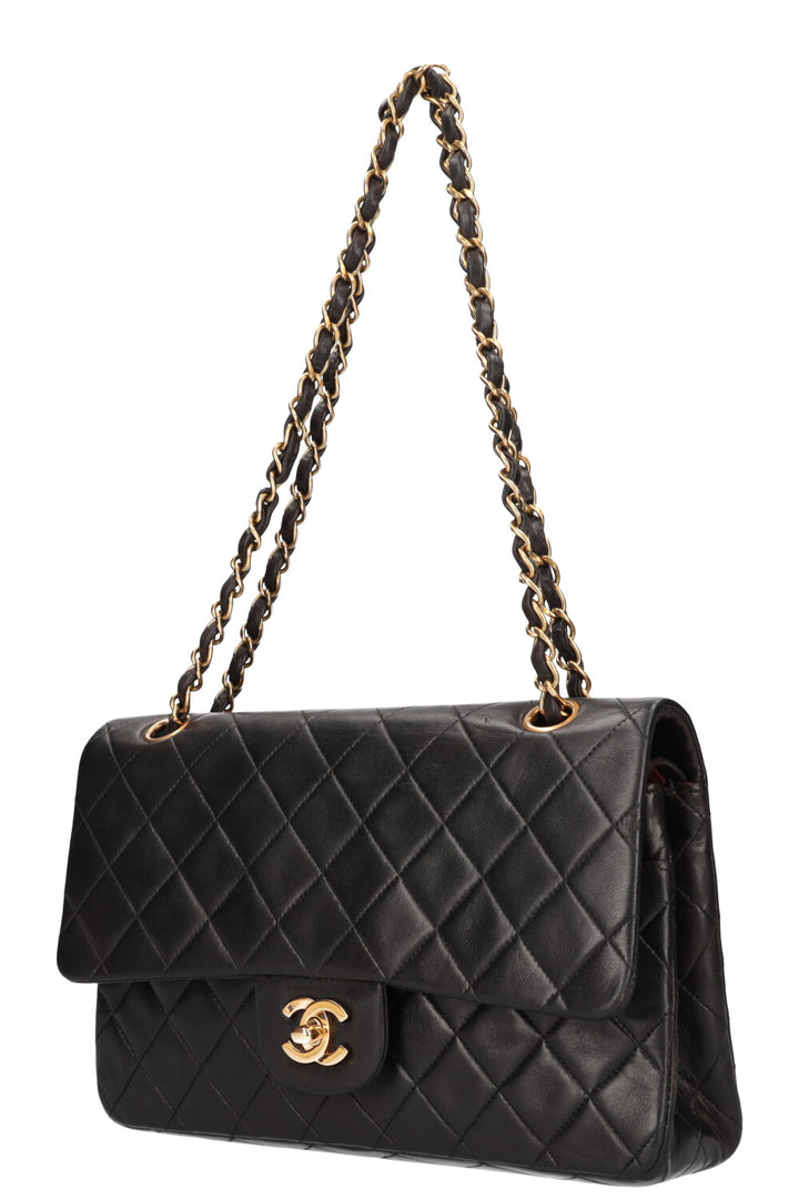 CHANEL Medium Double Flap Bag Black