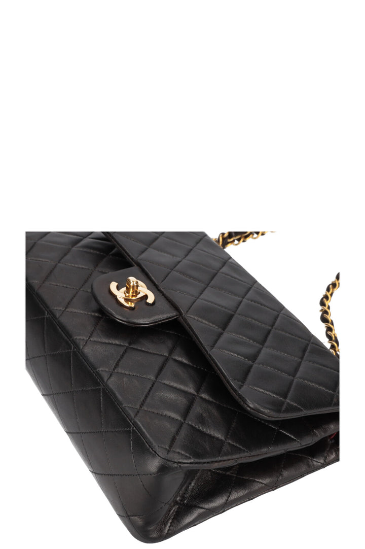 CHANEL Medium Double Flap Bag Black