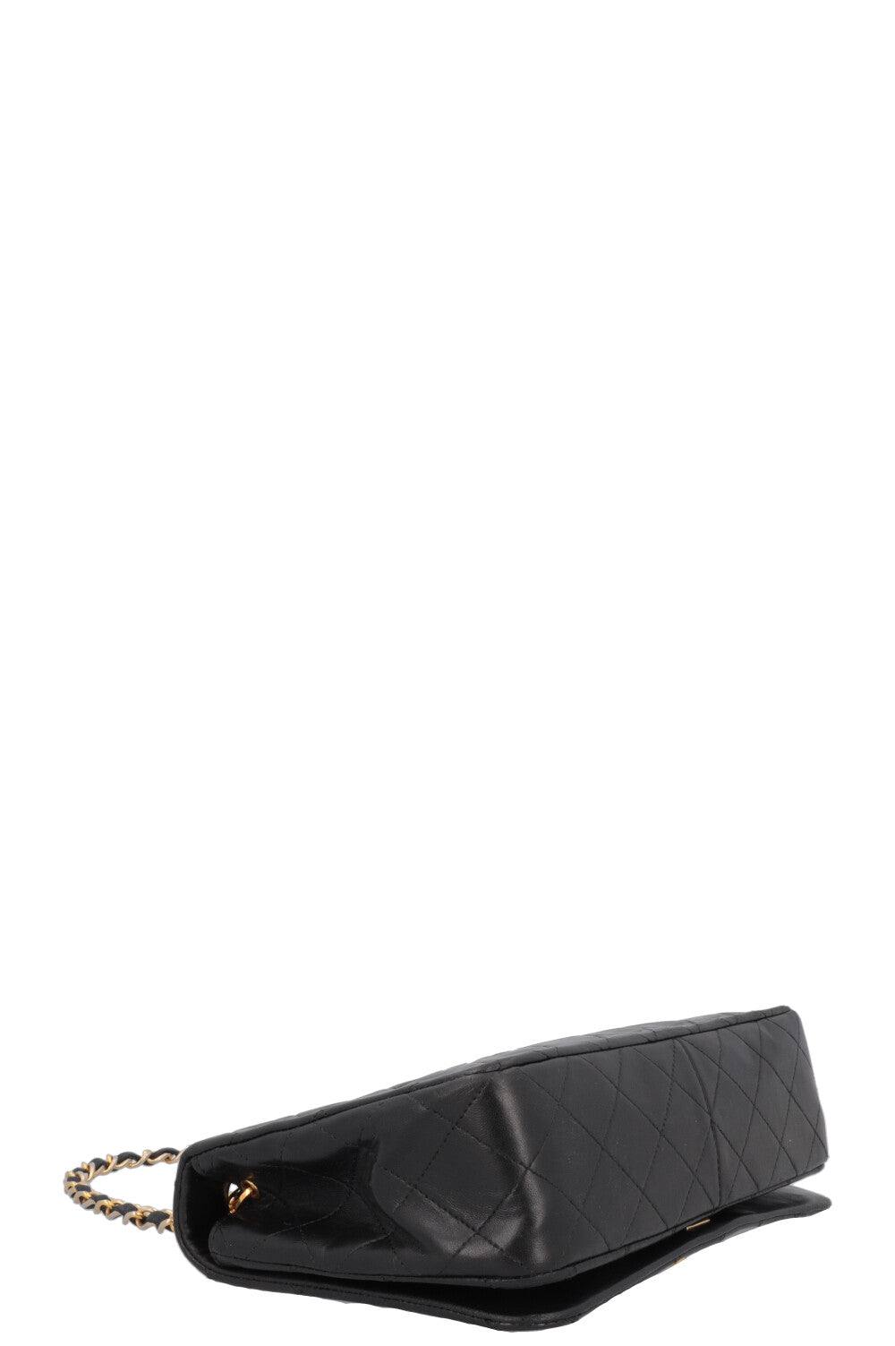 CHANEL Vintage Single Flap Bag Black