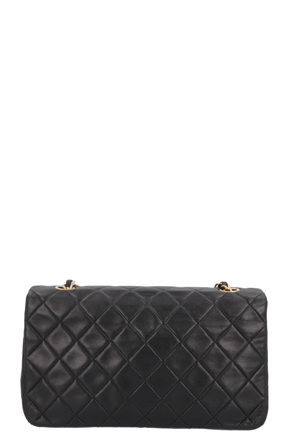 CHANEL Vintage Single Flap Bag Black