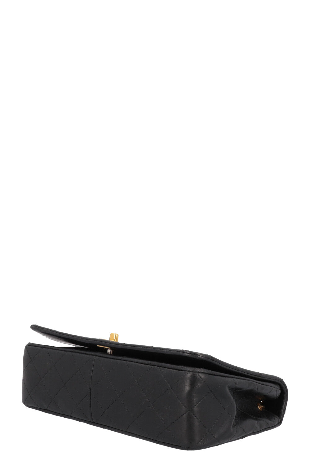 CHANEL Vintage Single Flap Bag Black