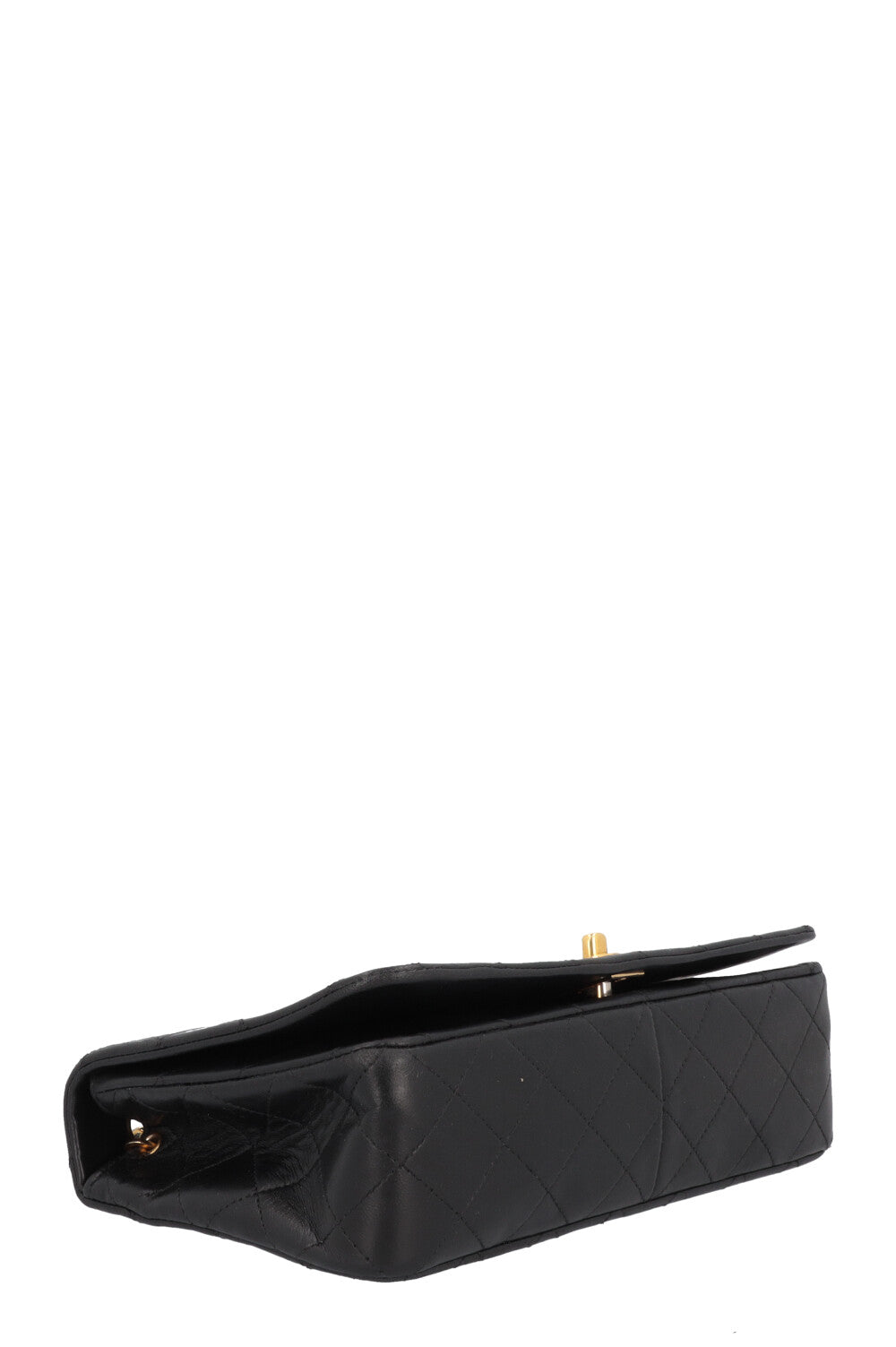 CHANEL Vintage Single Flap Bag Black
