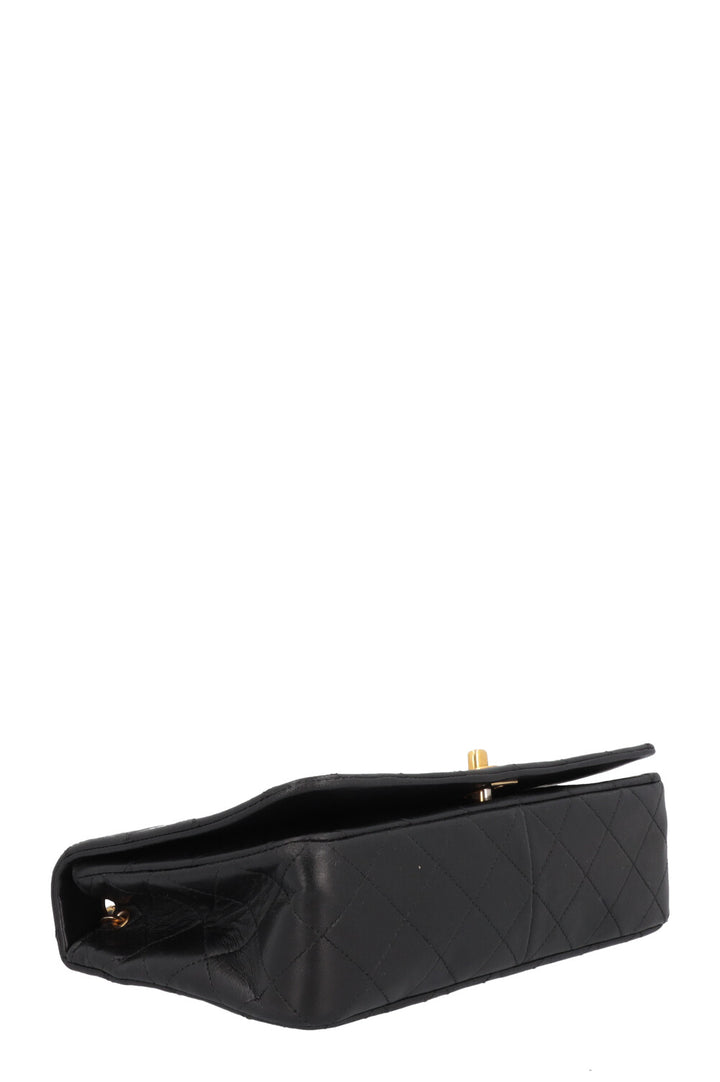 CHANEL Vintage Single Flap Bag Black