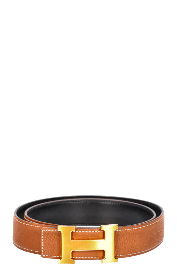 HERMÈS Constance Ceinture Or Noir