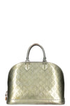 LOUIS VUITTON Alma Bag GM Vernis Vert Tonic