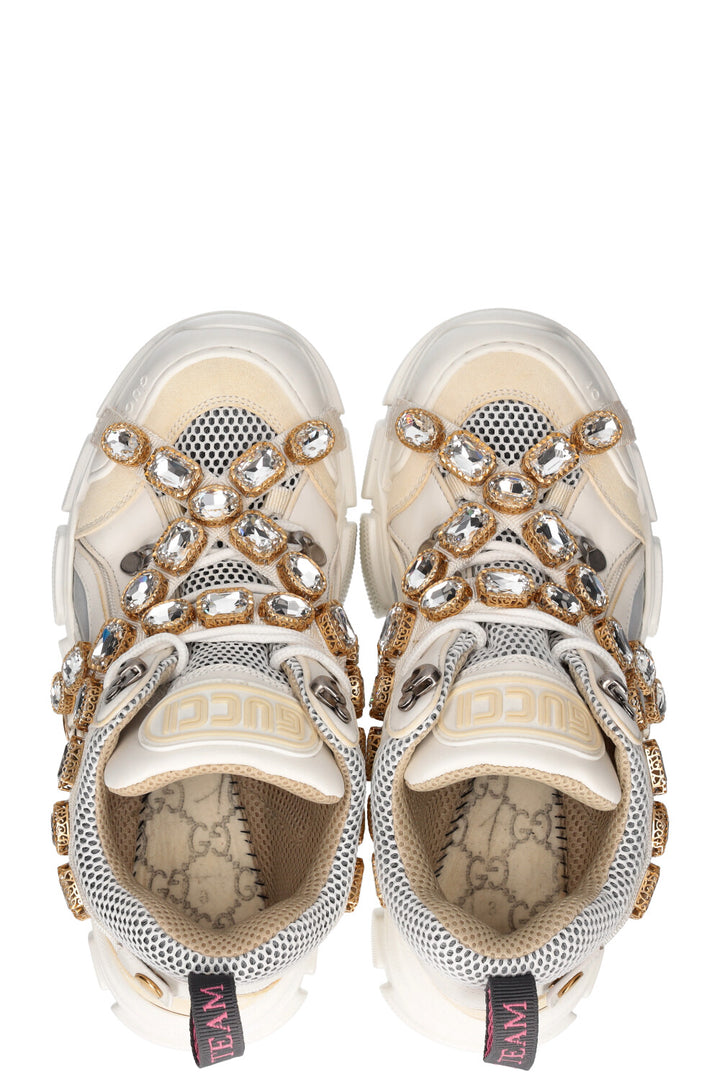 GUCCI Flashtrek Sneakers White