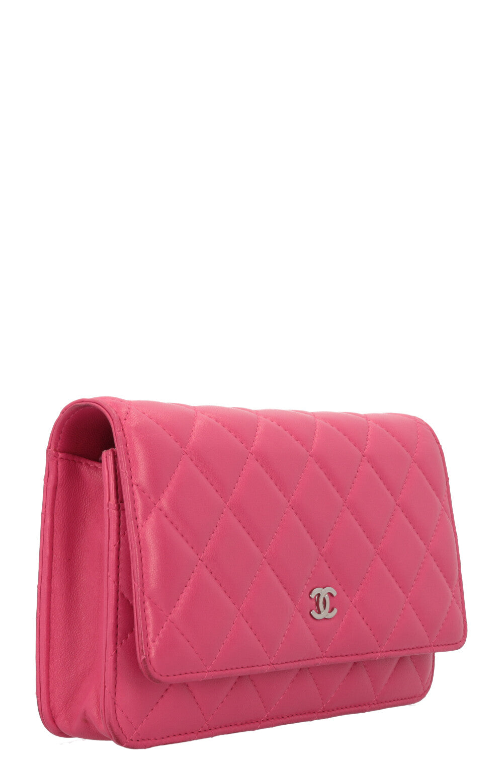 CHANEL WOC Lambksin Pink