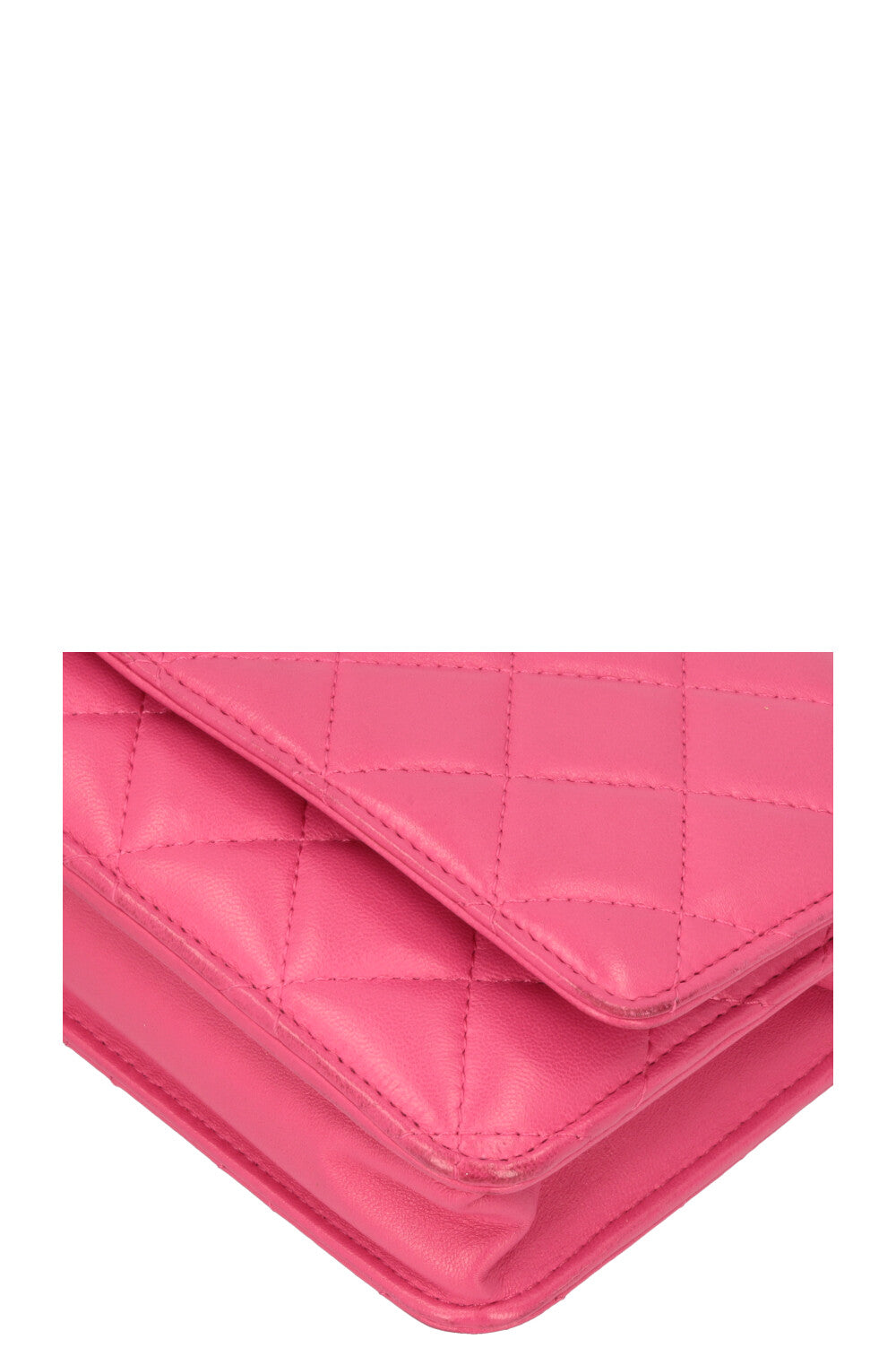 CHANEL WOC Lambksin Pink