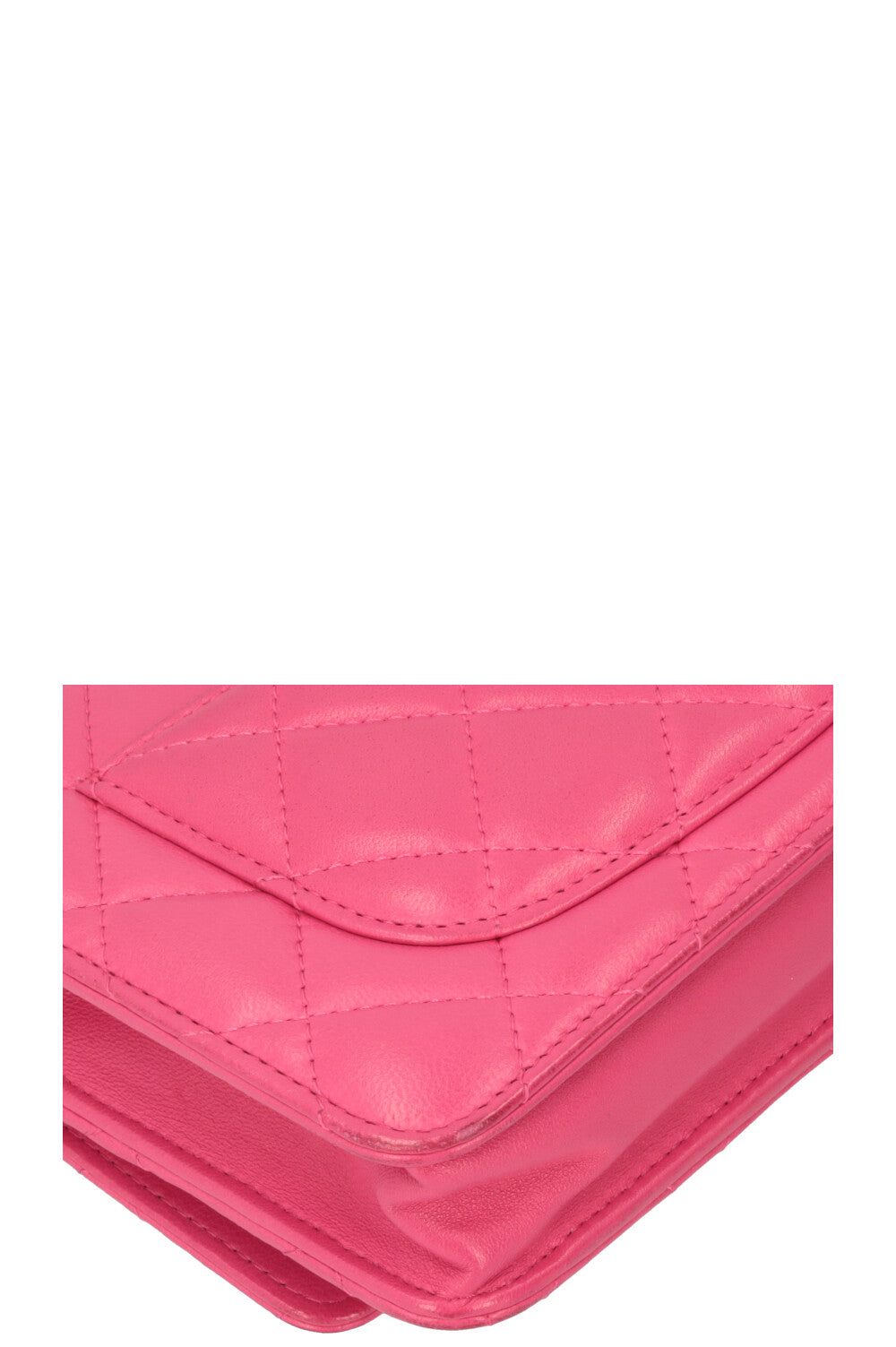 CHANEL WOC Lambksin Pink