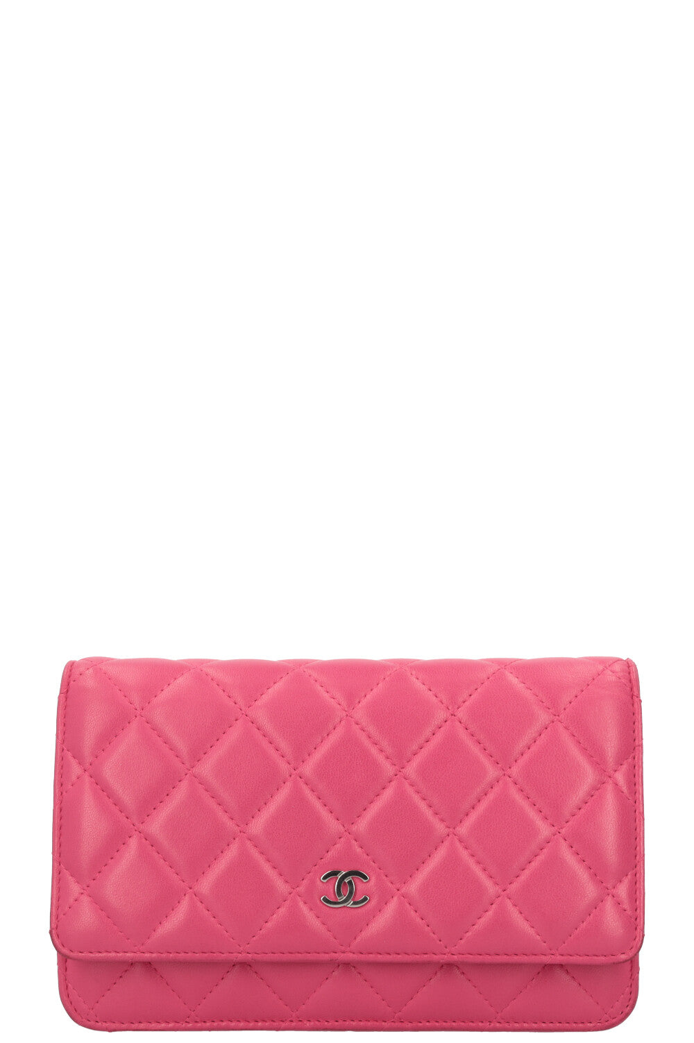 CHANEL WOC Lambksin Pink