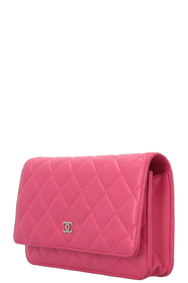 CHANEL WOC Lambksin Pink