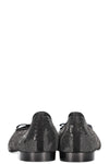 CHANEL Classic Flats Sequin Black