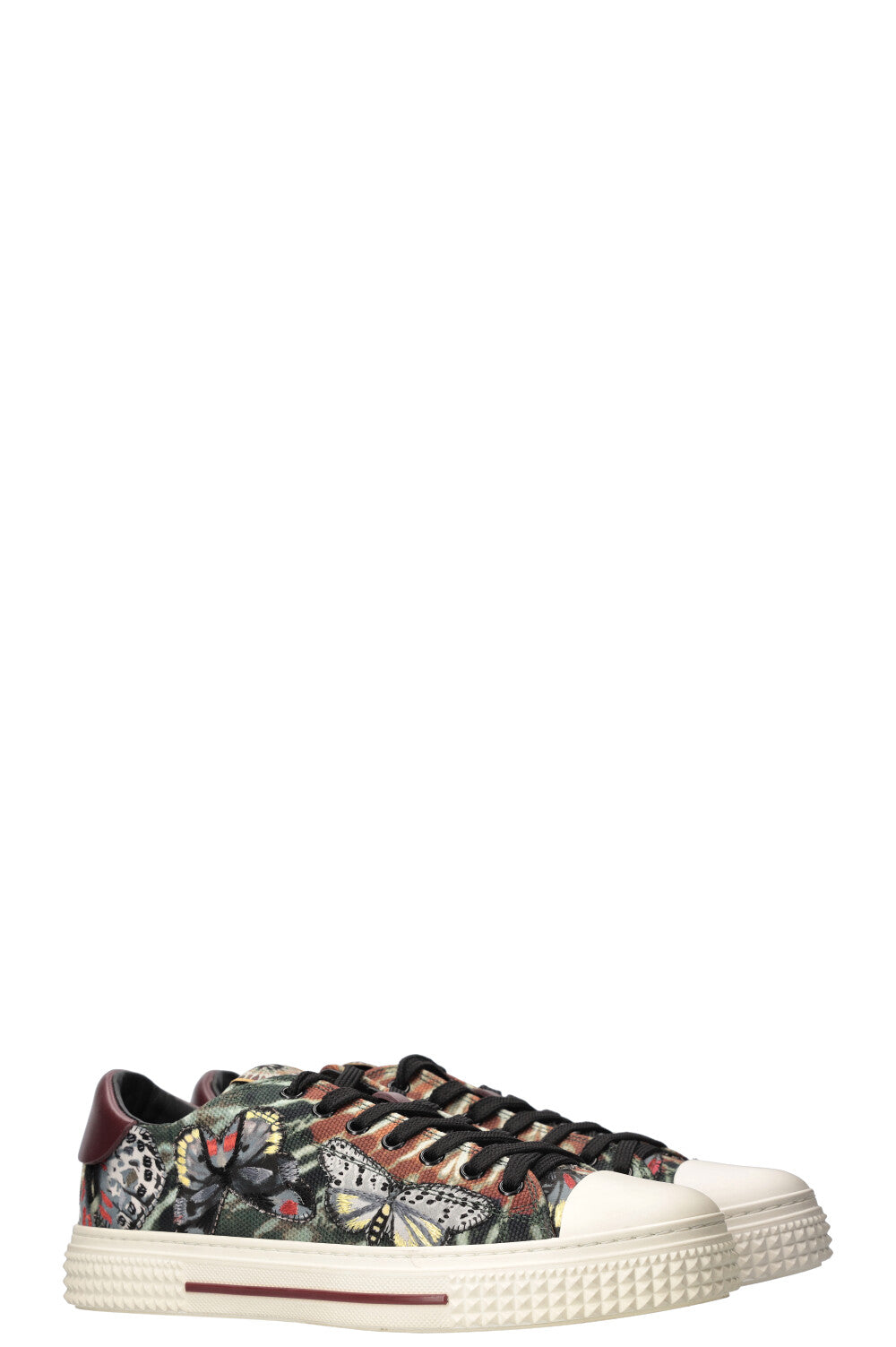 VALENTINO Butterfly Sneakers Green