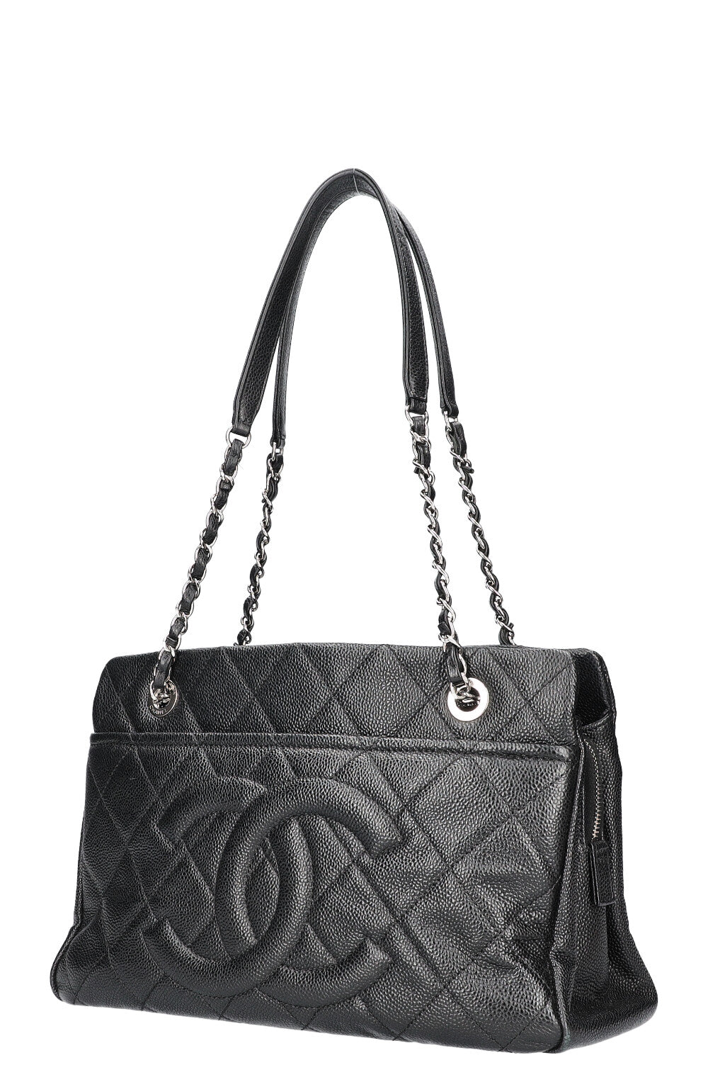 CHANEL Timeless Shopping Tote Caviar Black – REAWAKE
