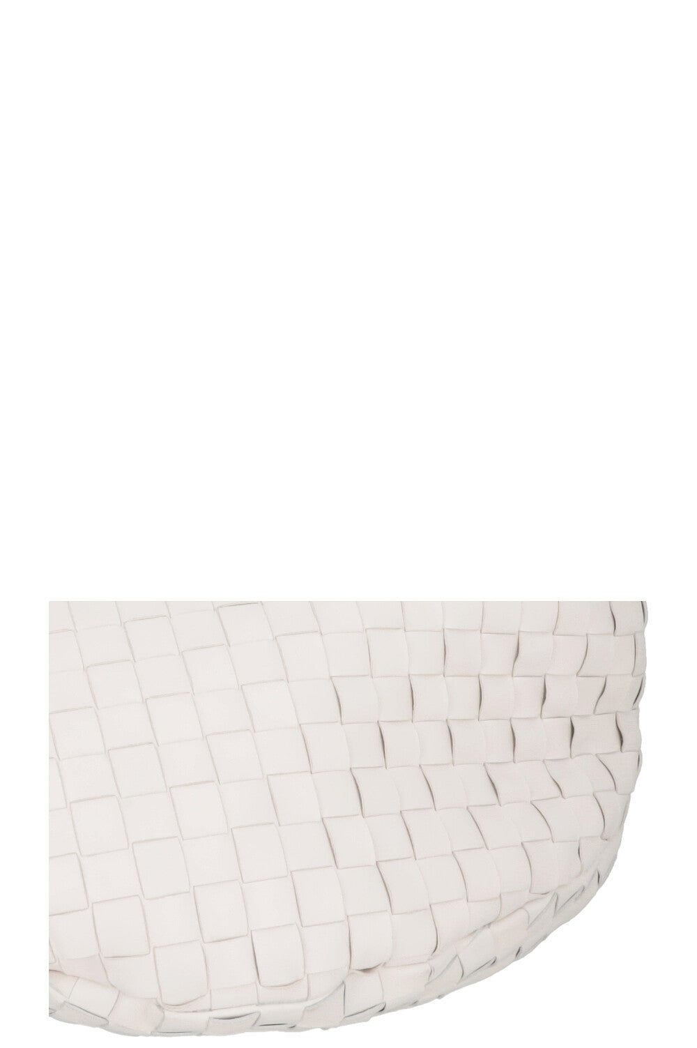 BOTTEGA VENETA Jodie Small Intrecciato Chalk
