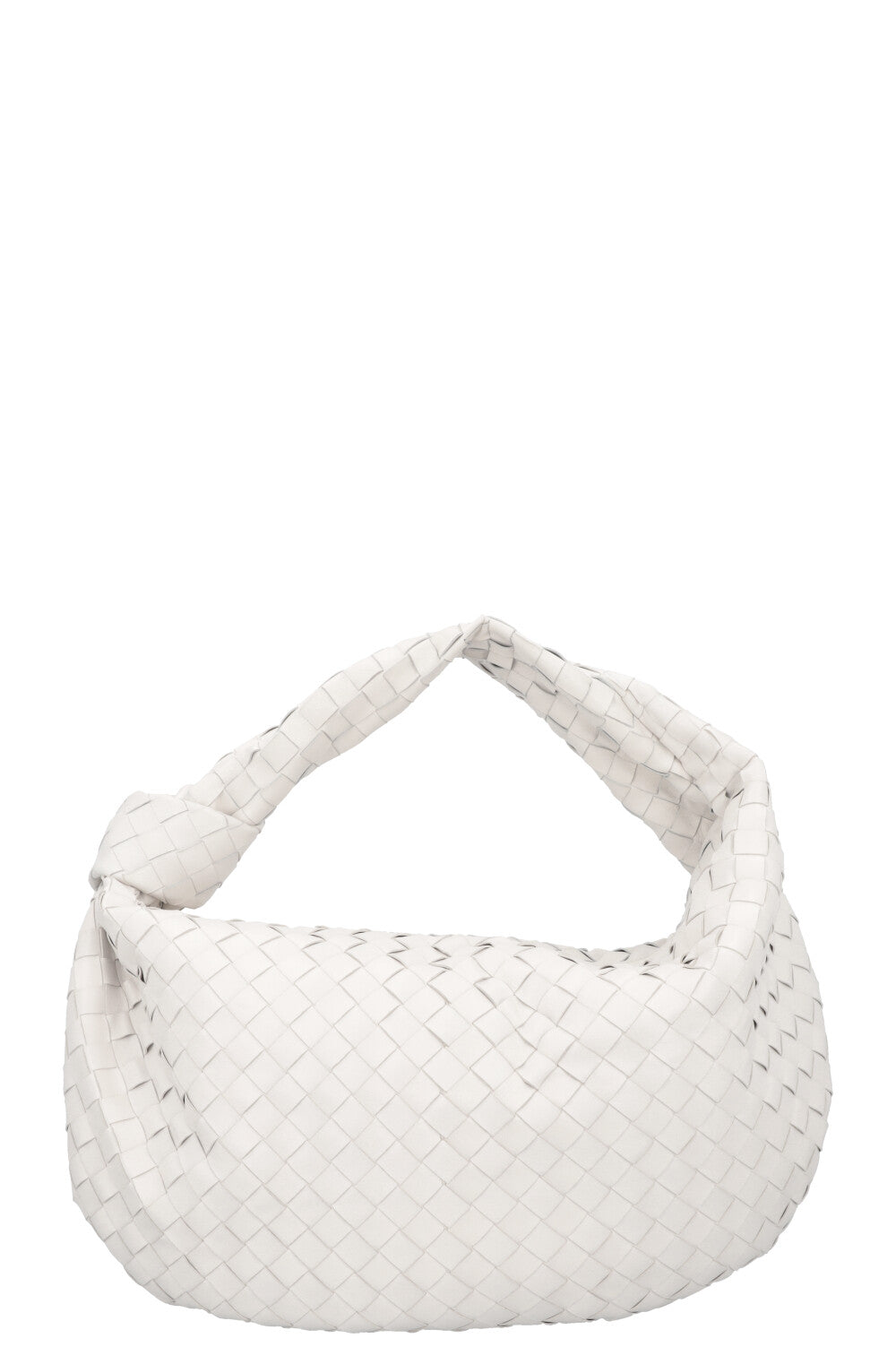 BOTTEGA VENETA Jodie Small Intrecciato White
