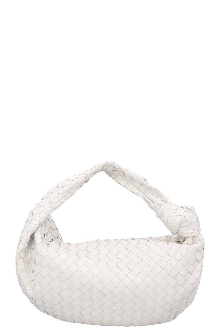 BOTTEGA VENETA Jodie Small Intrecciato Chalk