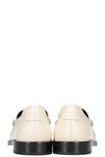 SAINT LAURENT Le Loafer White