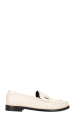 SAINT LAURENT Le Loafer White