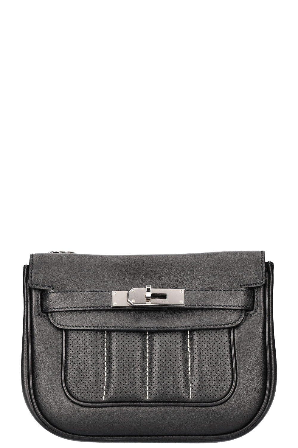 HERMÈS Berline 21 Mini Veau Swift Black