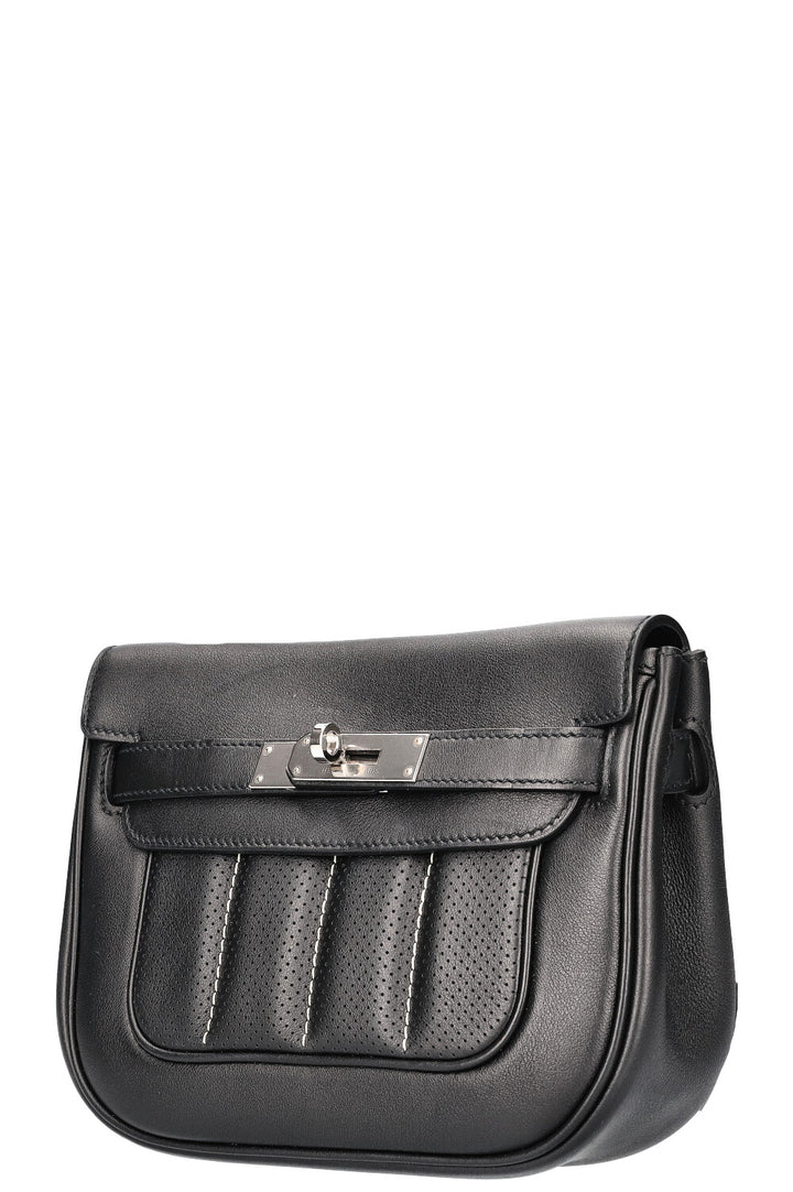 HERMÈS Berline 21 Mini Veau Swift Black