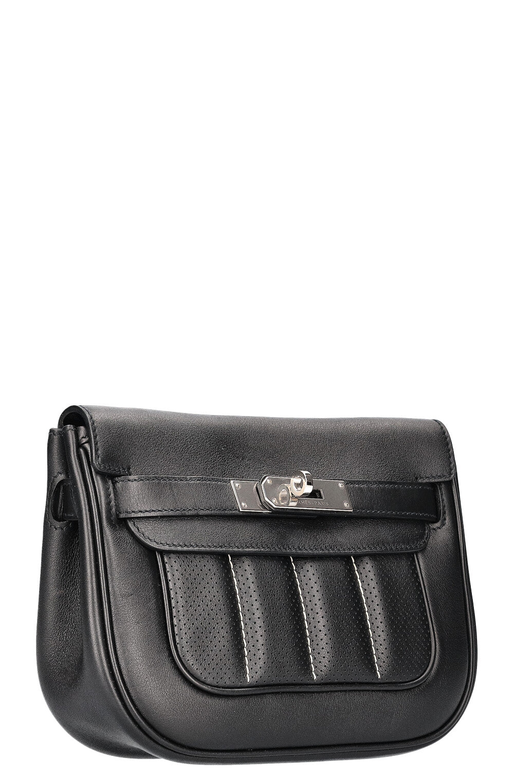 HERMÈS Berline 21 Mini Veau Swift Black