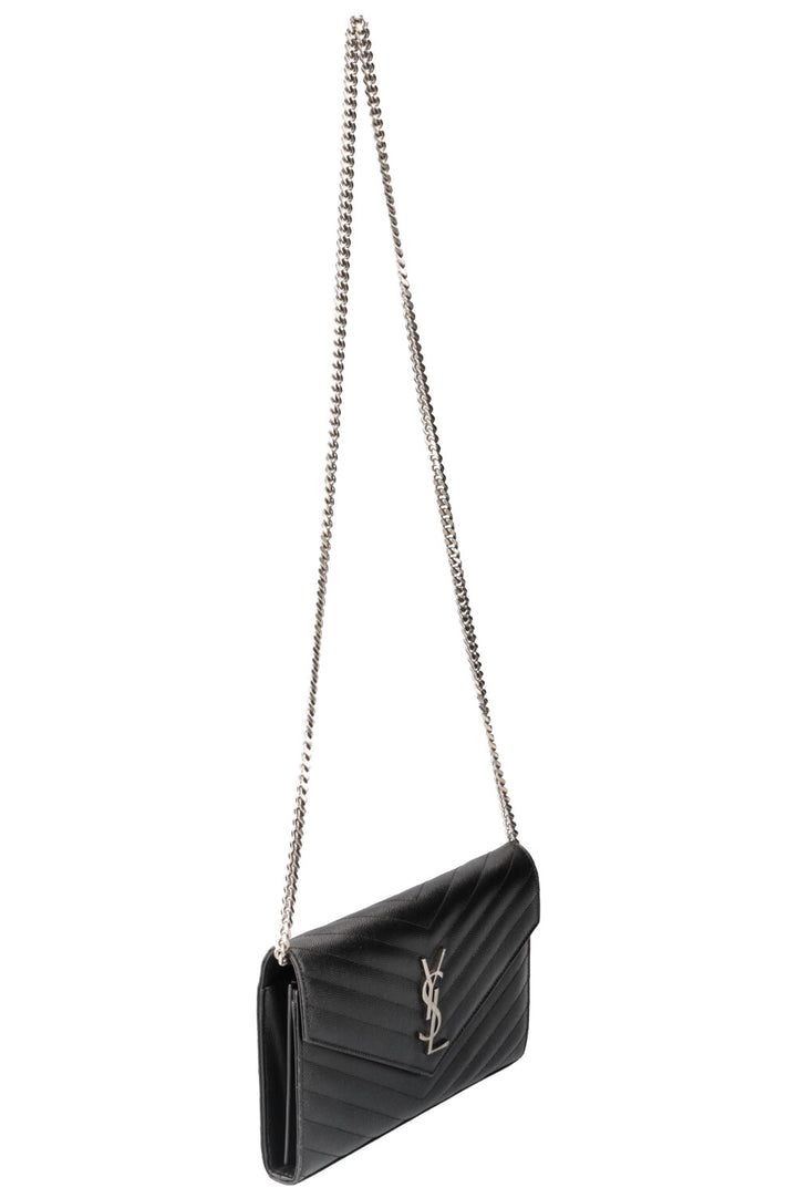 SAINT LAURENT Cassandre Wallet On Chain