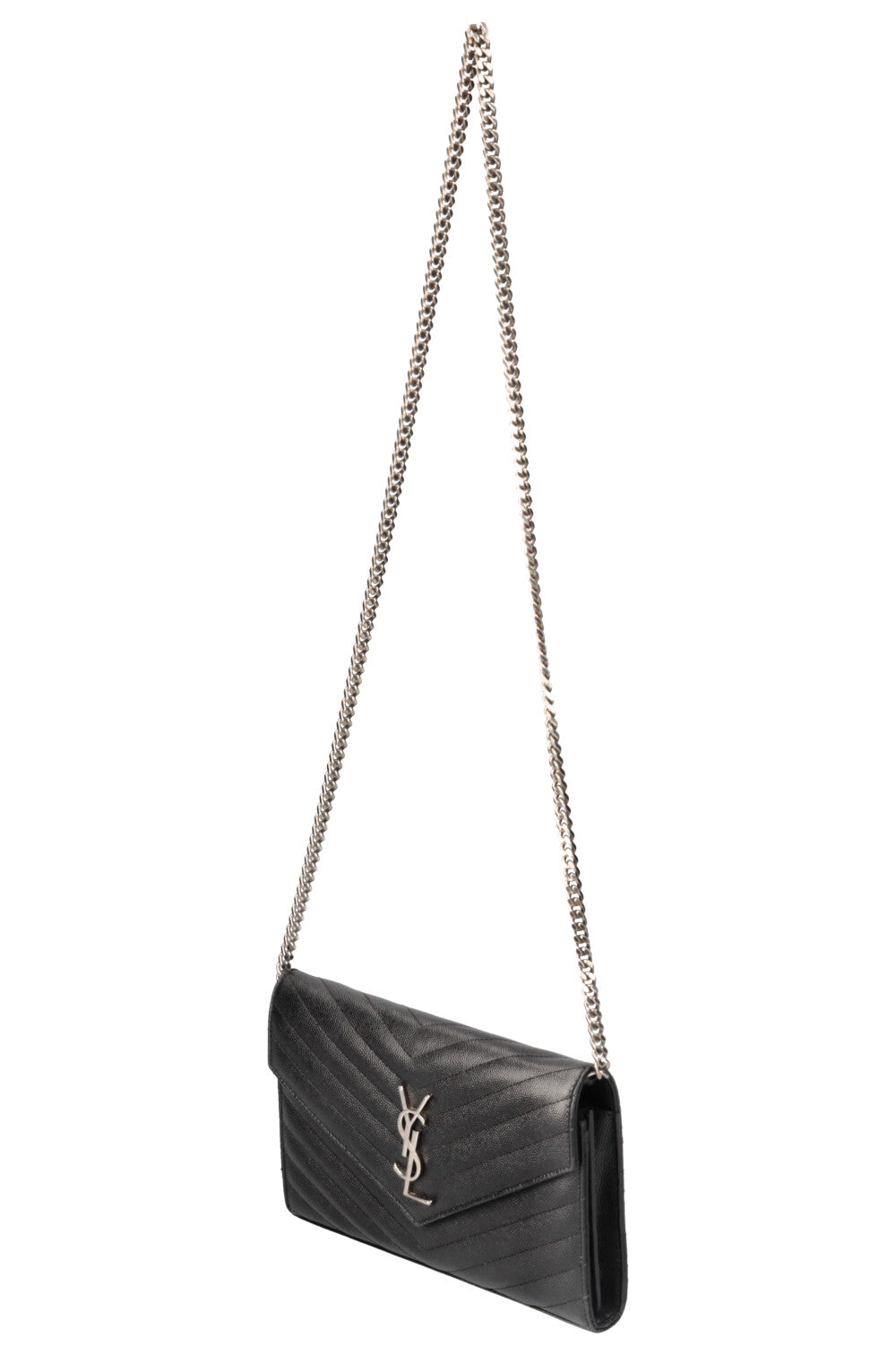 SAINT LAURENT Cassandre Wallet On Chain