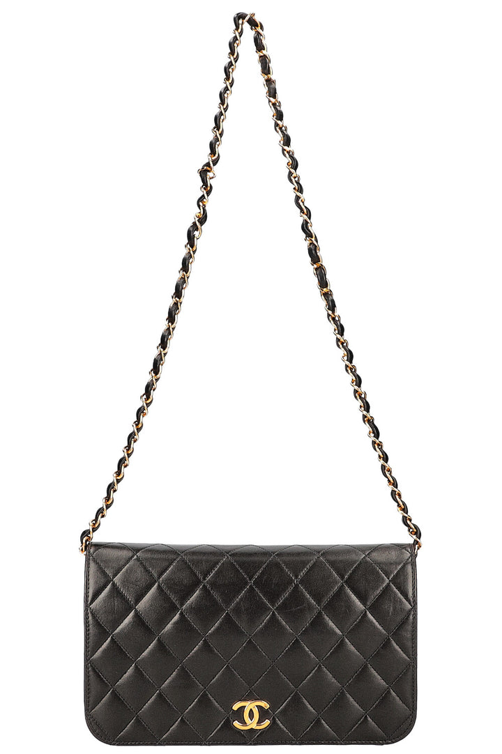 CHANEL Single Flap Black