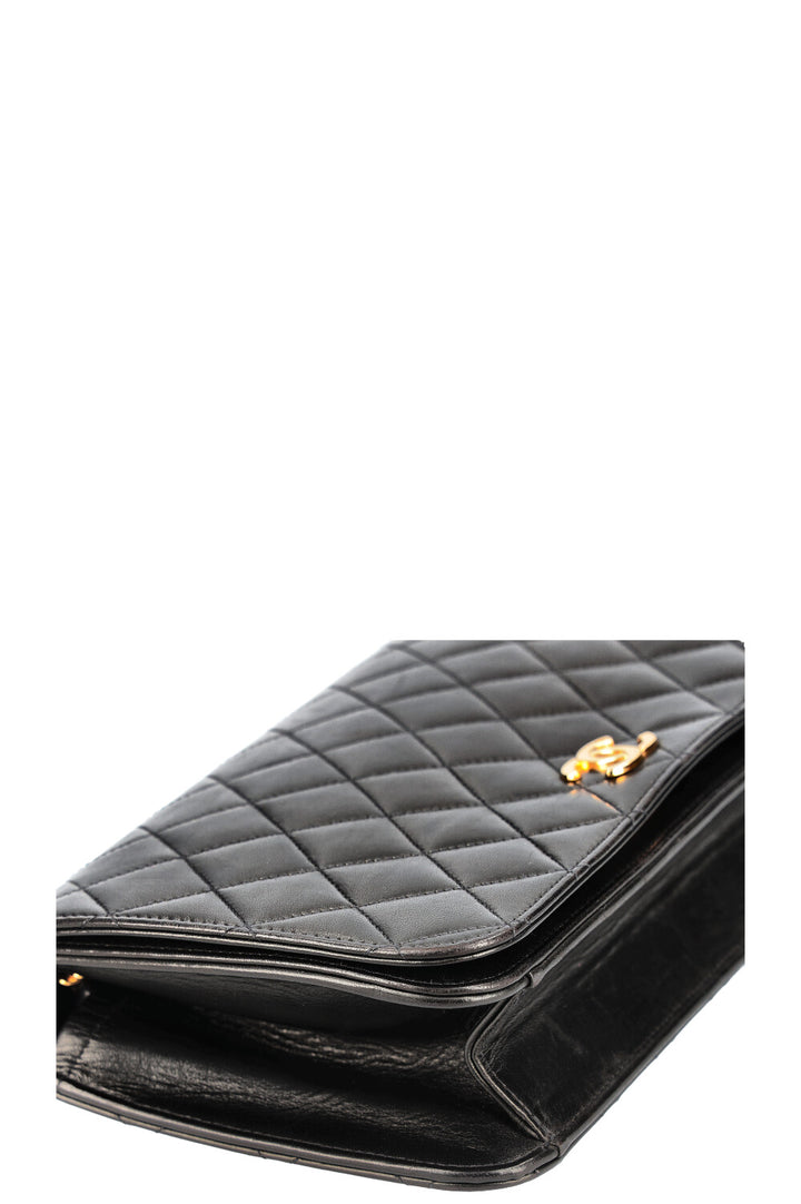 CHANEL Single Flap Black