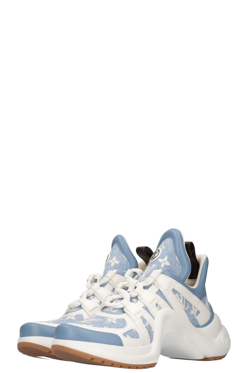 LOUIS VUITTON Archlight Sneakers Denim Blue