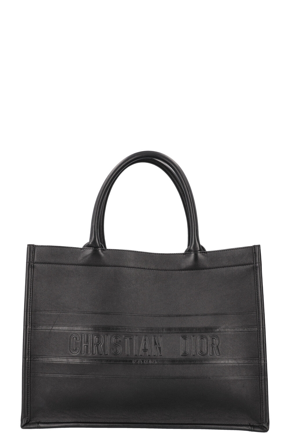 CHRISTIAN DIOR Book Tote Medium Black