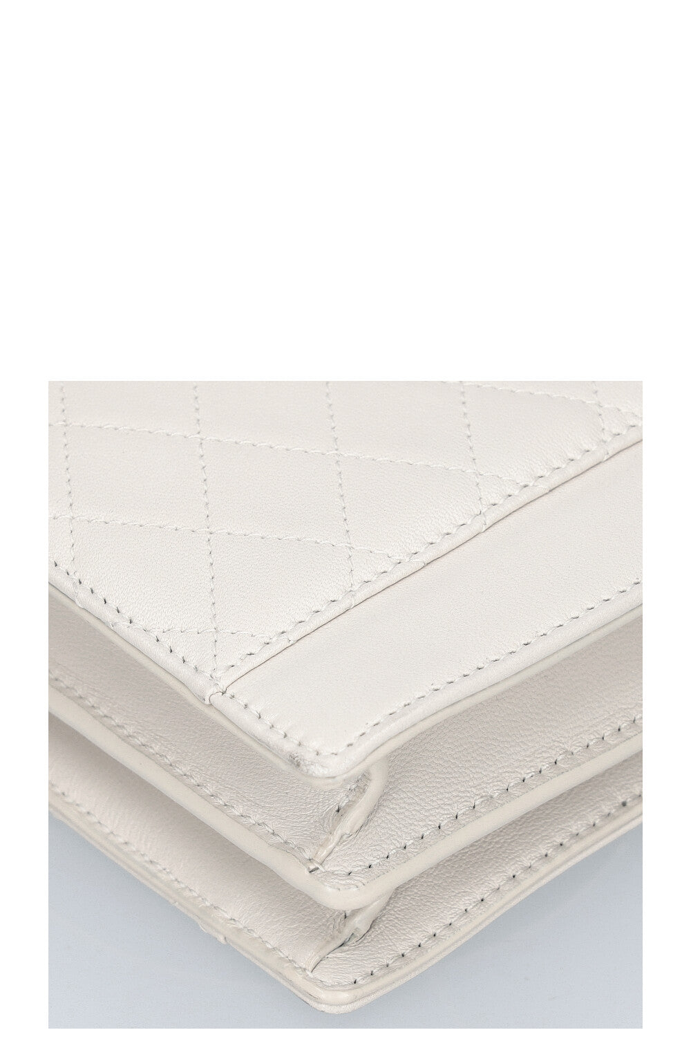 SAINT LAURENT Gaby Envelope Bag Ivory