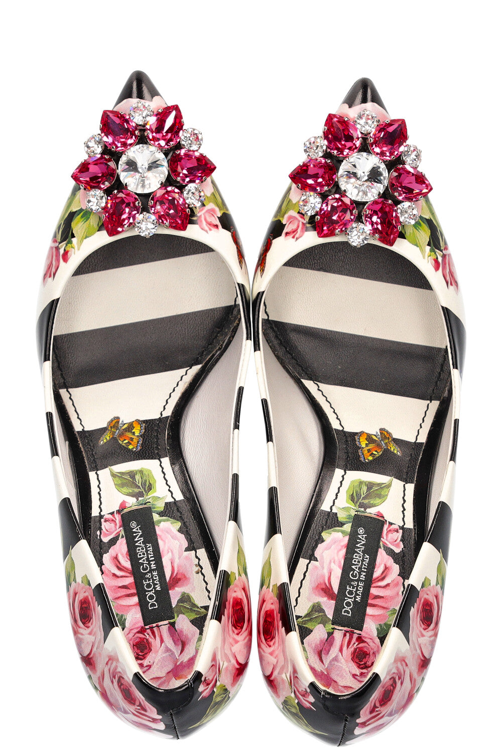 DOLCE&GABBANA Bellucci Heels Roses – REAWAKE